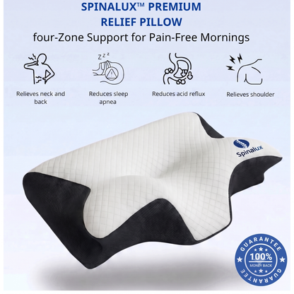 Spinalux™ — Six-Zone Ergonomic Pillow for Neck & Shoulder Pain Relief