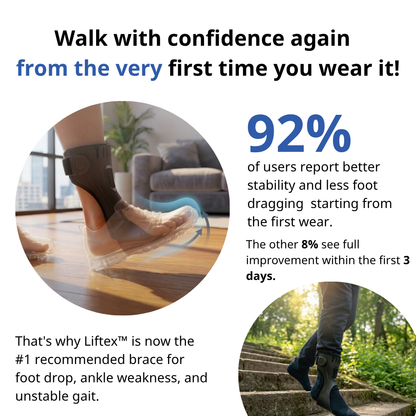 Liftex™ Foot Drop AFO Brace