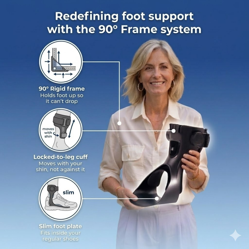 Liftex™ Foot Drop AFO Brace