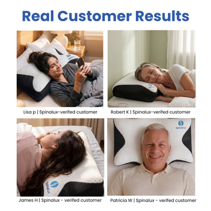 Spinalux™ — Six-Zone Ergonomic Pillow for Neck & Shoulder Pain Relief